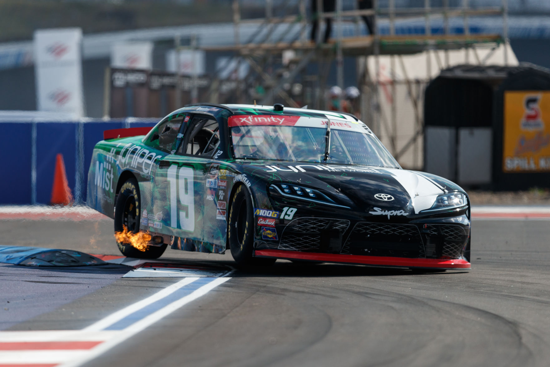 Friday at the NASCAR ROVAL 400.